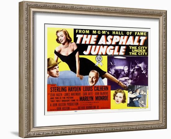 The Asphalt Jungle, 1950-null-Framed Giclee Print