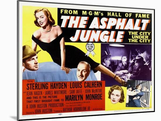 The Asphalt Jungle, 1950-null-Mounted Giclee Print