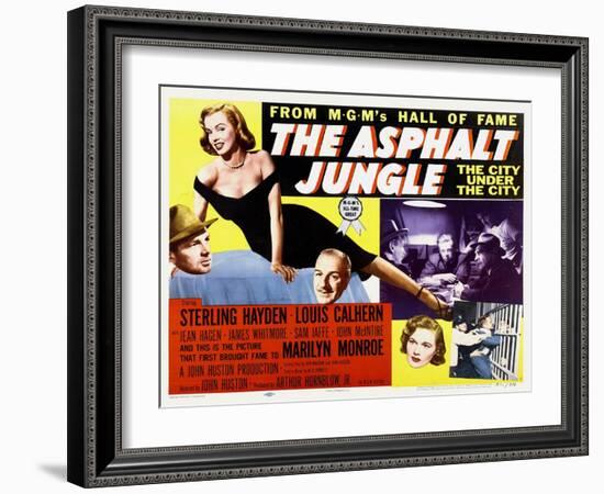 The Asphalt Jungle, 1950-null-Framed Giclee Print