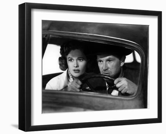 The Asphalt Jungle, Jean Hagen, Sterling Hayden, 1950-null-Framed Photo