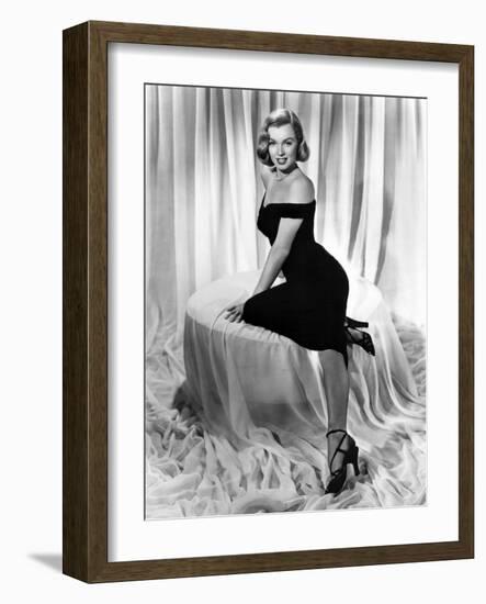 The Asphalt Jungle, Marilyn Monroe, 1950-null-Framed Premium Photographic Print
