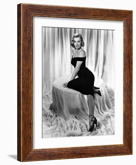 The Asphalt Jungle, Marilyn Monroe, 1950-null-Framed Premium Photographic Print