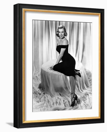 The Asphalt Jungle, Marilyn Monroe, 1950-null-Framed Premium Photographic Print