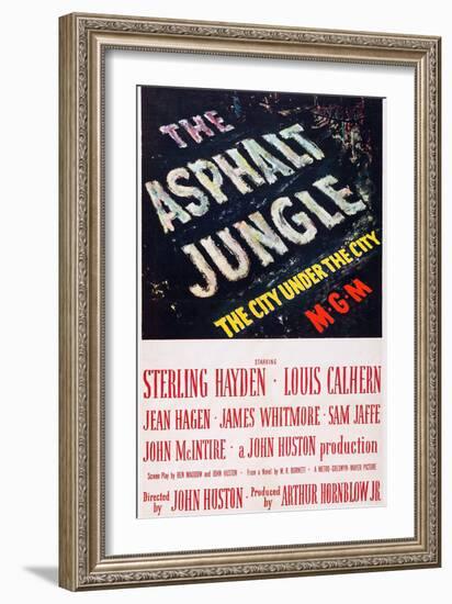 The Asphalt Jungle-null-Framed Art Print