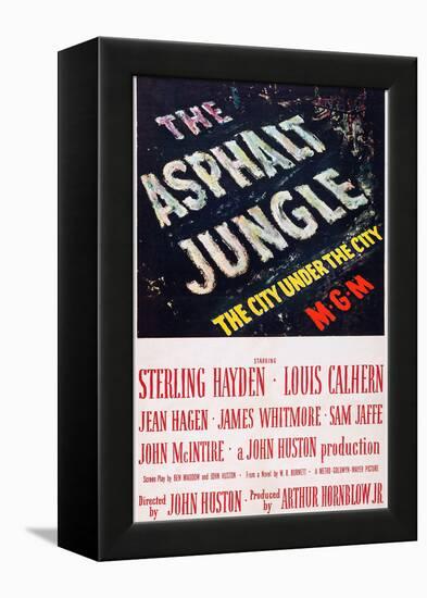 The Asphalt Jungle-null-Framed Stretched Canvas