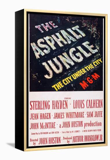 The Asphalt Jungle-null-Framed Stretched Canvas