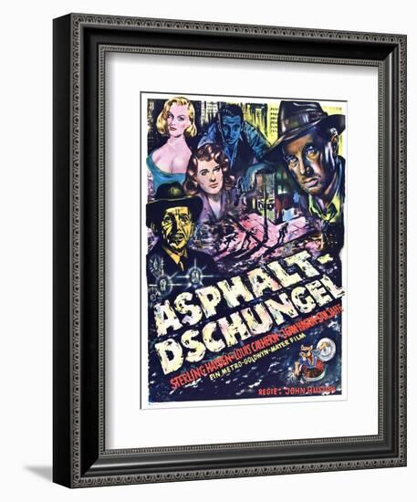 The Asphalt Jungle-null-Framed Art Print