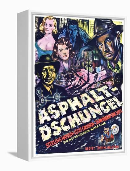 The Asphalt Jungle-null-Framed Stretched Canvas