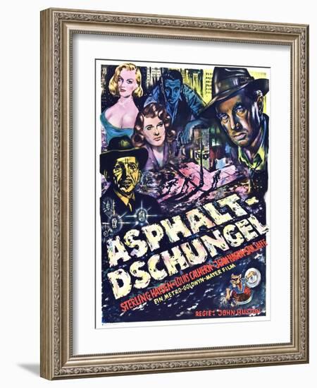 The Asphalt Jungle-null-Framed Art Print