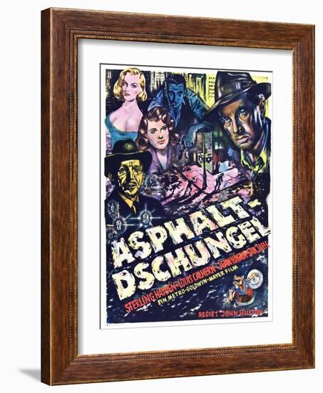 The Asphalt Jungle-null-Framed Art Print