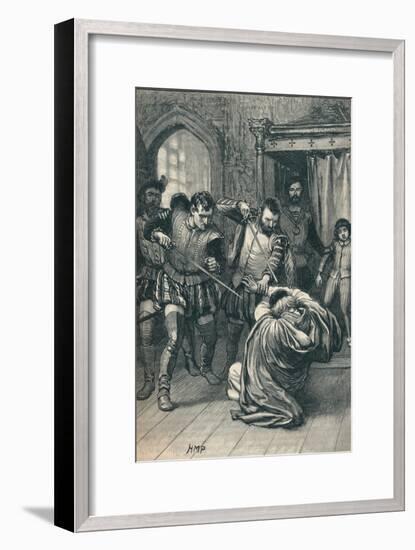 The assassination of Cardinal Beaton, 1546 (1905)-Unknown-Framed Giclee Print