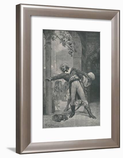 'The Assassination of Kléber at Cairo, June 14, 1800', (1896)-M Haider-Framed Giclee Print