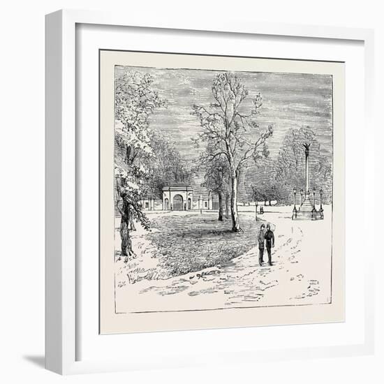 The Assassination of Lord F.C. Cavendish and Mr. T.H. Burke: Arrival of Earl Spencer at Dublin: Ent-null-Framed Giclee Print