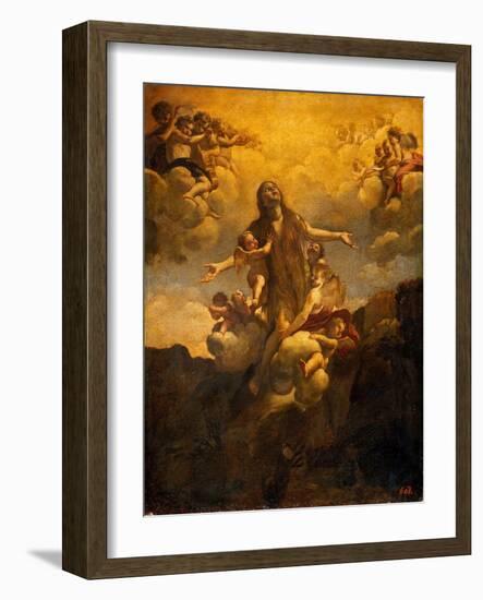 The Assumption of Mary Magdalene-Giovanni Lanfranco-Framed Giclee Print