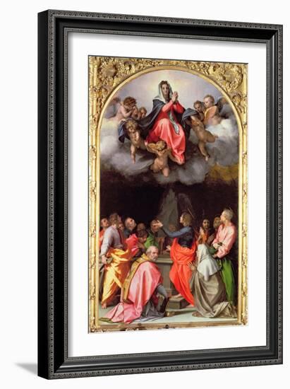 The Assumption of Mary-Andrea del Sarto-Framed Giclee Print