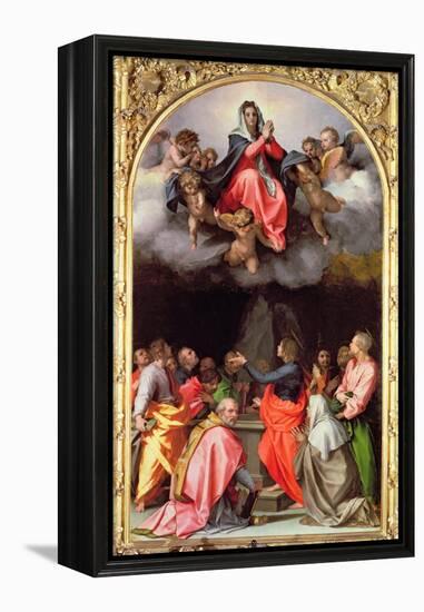 The Assumption of Mary-Andrea del Sarto-Framed Premier Image Canvas