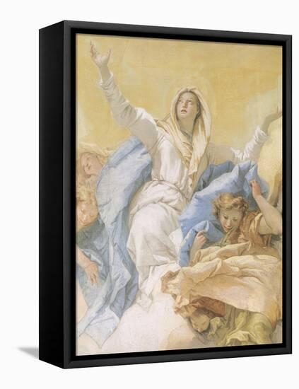 The Assumption of Mary-Giambattista Tiepolo-Framed Premier Image Canvas