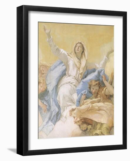 The Assumption of Mary-Giambattista Tiepolo-Framed Giclee Print