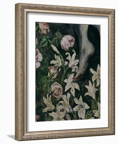 The Assumption of Saint Mary, Around 1613-El Greco-Framed Giclee Print