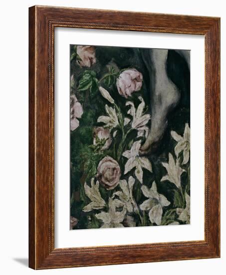 The Assumption of Saint Mary, Around 1613-El Greco-Framed Giclee Print