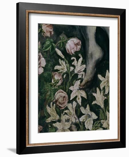 The Assumption of Saint Mary, Around 1613-El Greco-Framed Giclee Print