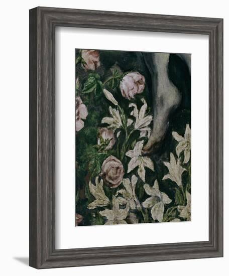 The Assumption of Saint Mary, Around 1613-El Greco-Framed Giclee Print