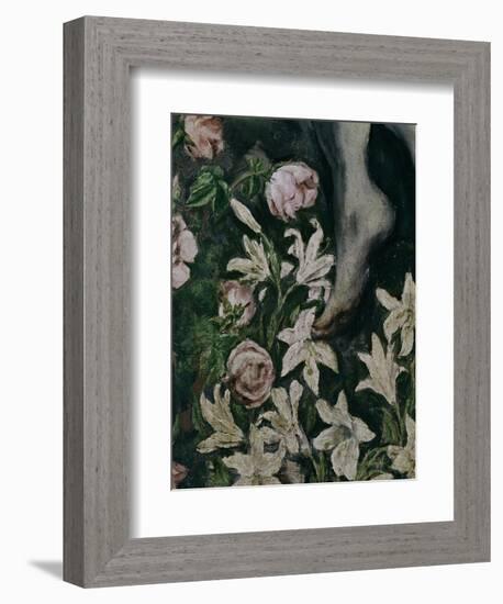 The Assumption of Saint Mary, Around 1613-El Greco-Framed Giclee Print