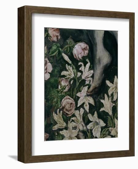 The Assumption of Saint Mary, Around 1613-El Greco-Framed Giclee Print