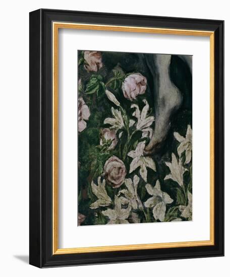 The Assumption of Saint Mary, Around 1613-El Greco-Framed Giclee Print