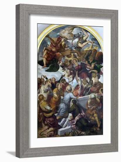 The Assumption of the Blessed Virgin Mary, C1554-Jacopo Tintoretto-Framed Giclee Print