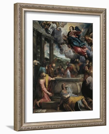 The Assumption of the Blessed Virgin Mary-Annibale Carracci-Framed Giclee Print