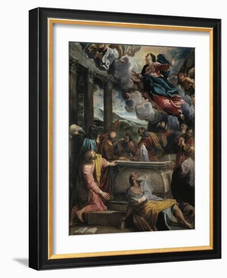 The Assumption of the Blessed Virgin Mary-Annibale Carracci-Framed Giclee Print