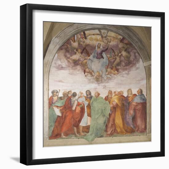 The Assumption of the Blessed Virgin Mary-Rosso Fiorentino-Framed Giclee Print