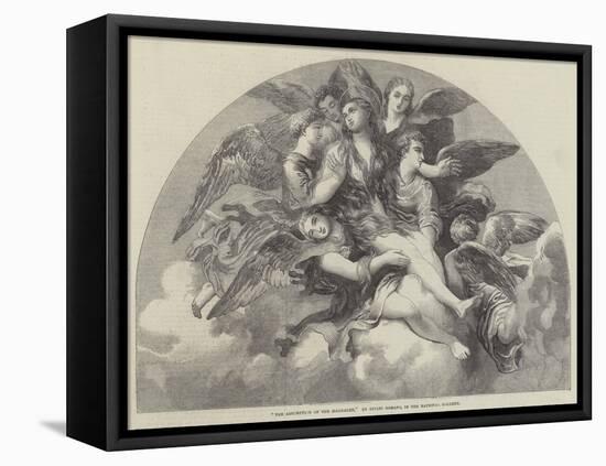 The Assumption of the Magdalen-Giulio Romano-Framed Premier Image Canvas