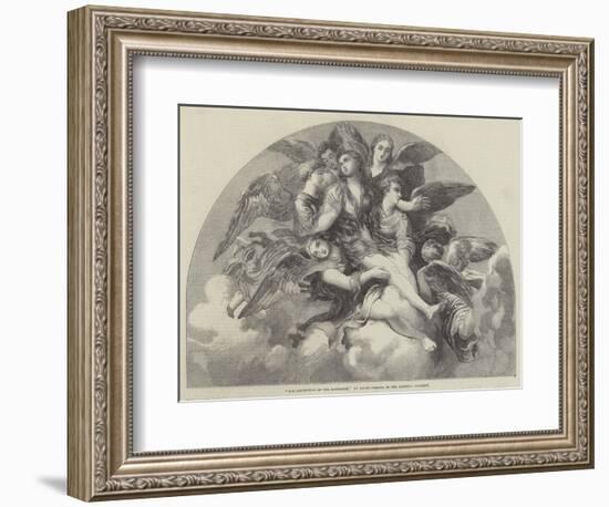 The Assumption of the Magdalen-Giulio Romano-Framed Giclee Print