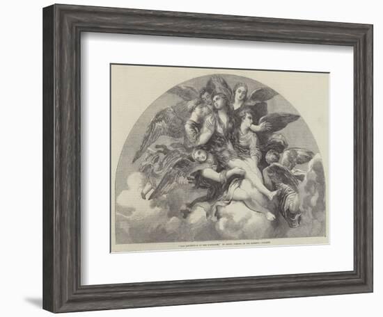 The Assumption of the Magdalen-Giulio Romano-Framed Giclee Print