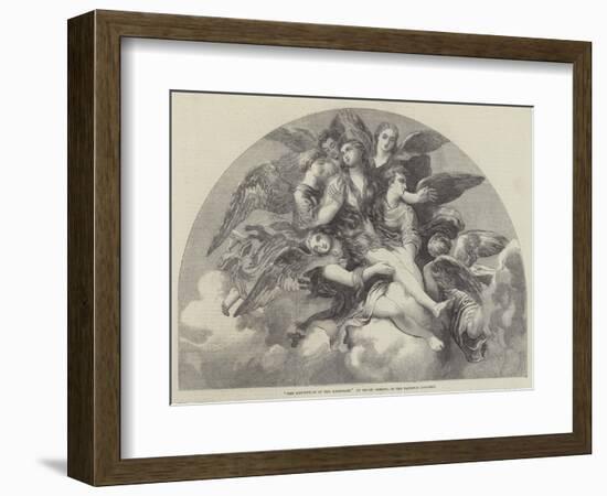 The Assumption of the Magdalen-Giulio Romano-Framed Giclee Print