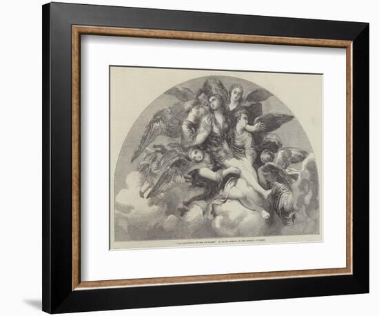 The Assumption of the Magdalen-Giulio Romano-Framed Giclee Print