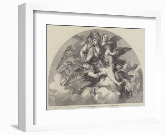 The Assumption of the Magdalen-Giulio Romano-Framed Giclee Print