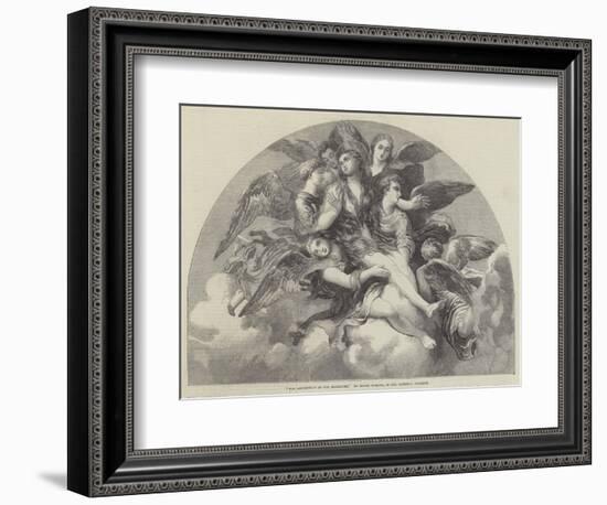 The Assumption of the Magdalen-Giulio Romano-Framed Giclee Print