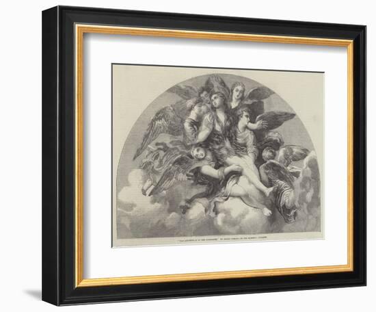 The Assumption of the Magdalen-Giulio Romano-Framed Giclee Print