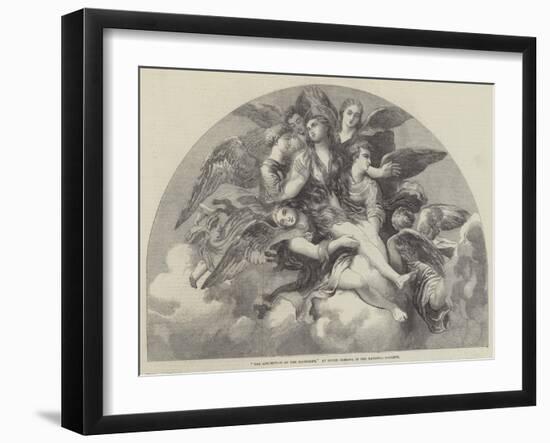 The Assumption of the Magdalen-Giulio Romano-Framed Giclee Print