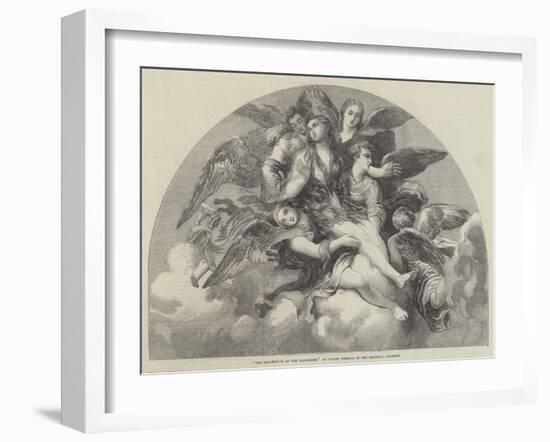 The Assumption of the Magdalen-Giulio Romano-Framed Giclee Print