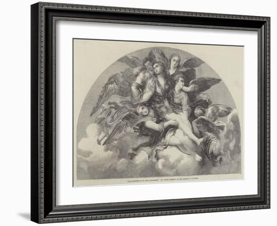 The Assumption of the Magdalen-Giulio Romano-Framed Giclee Print