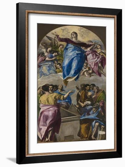 The Assumption of the Virgin, 1577-79-El Greco-Framed Giclee Print