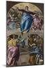 The Assumption of the Virgin, 1577-79-El Greco-Mounted Giclee Print