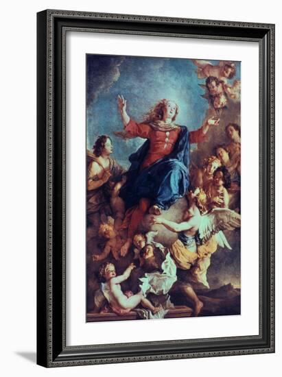 The Assumption of the Virgin, 17th-Early 18th Century-Charles de La Fosse-Framed Giclee Print