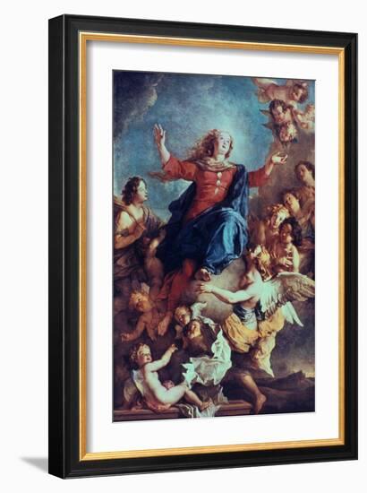 The Assumption of the Virgin, 17th-Early 18th Century-Charles de La Fosse-Framed Giclee Print