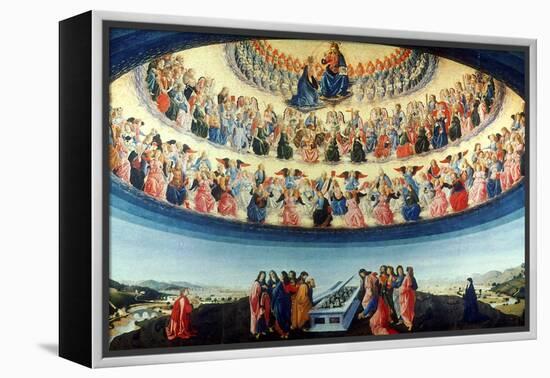 The Assumption of the Virgin, C1475-1476-Francesco Botticini-Framed Premier Image Canvas