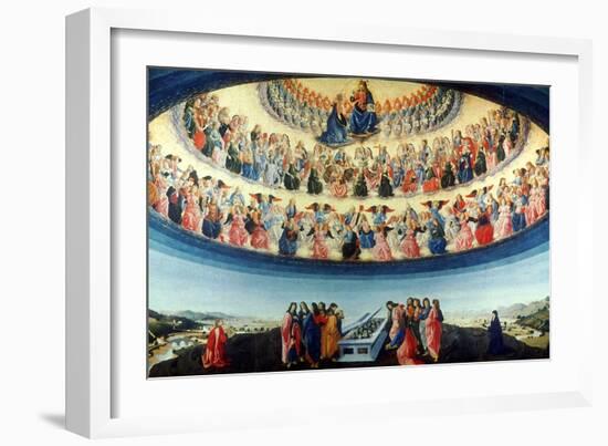 The Assumption of the Virgin, C1475-1476-Francesco Botticini-Framed Giclee Print